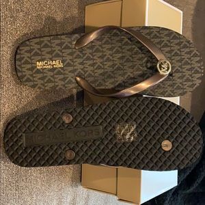 Michael Kors flip flops